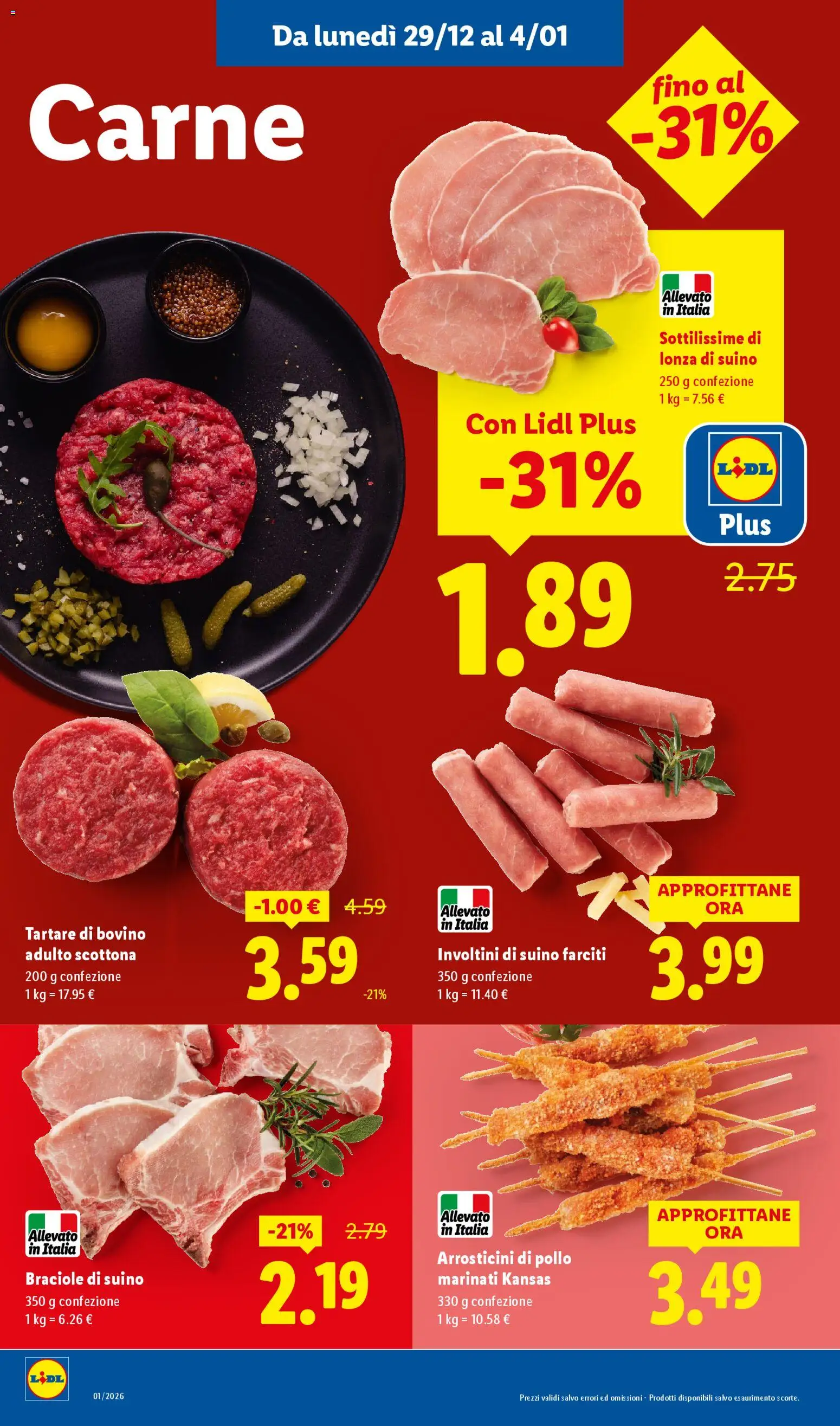 Volantino Lidl	 - pagina 4 - valido dal 29/12/2025