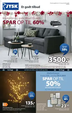 Forhåndsvisning JYSK - Tilbudsavis gyldig fra 07/11/2025