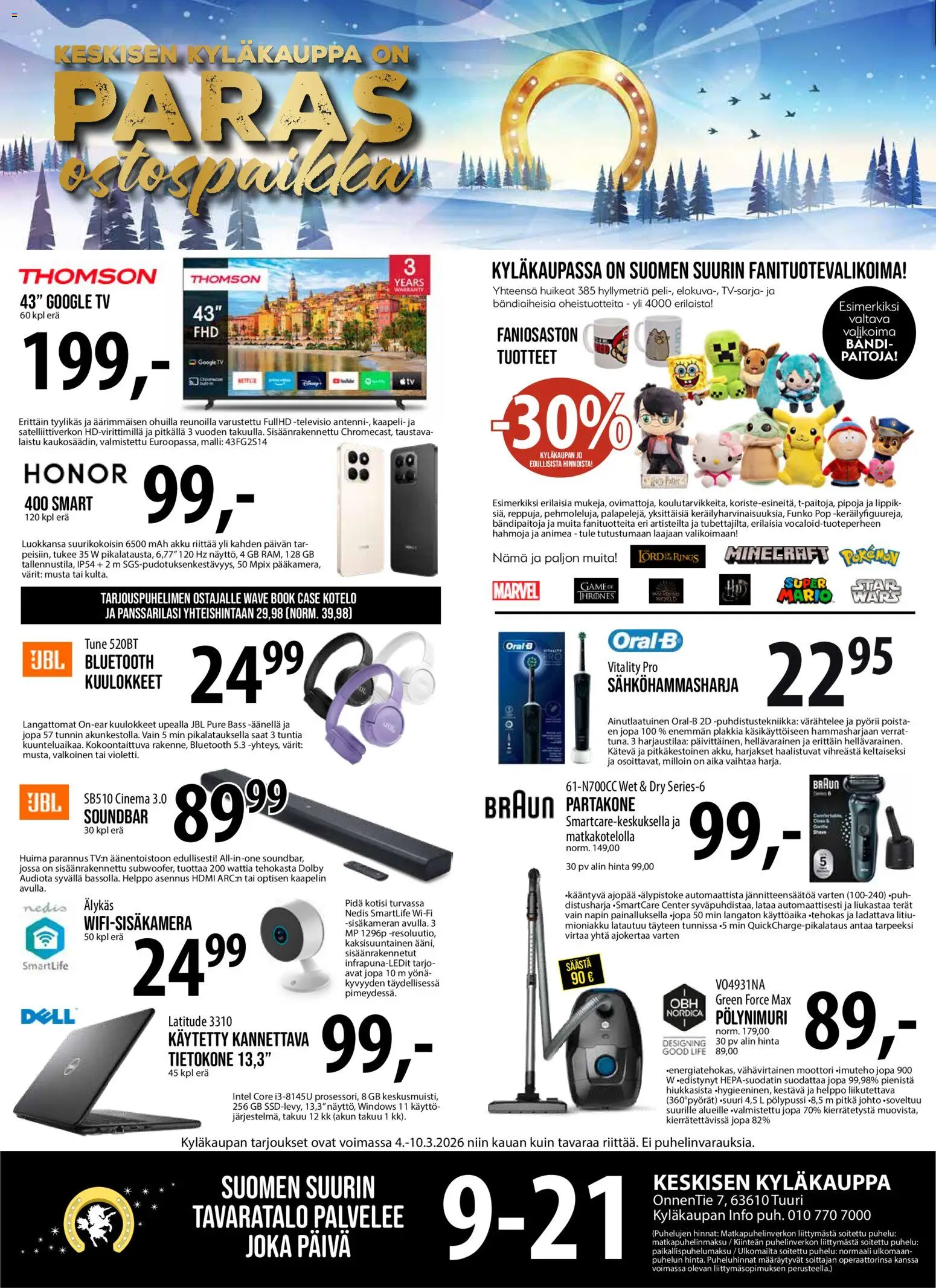 Tuuri tarjoukset - sivu 1- voimassa alkaen 04/03/2026