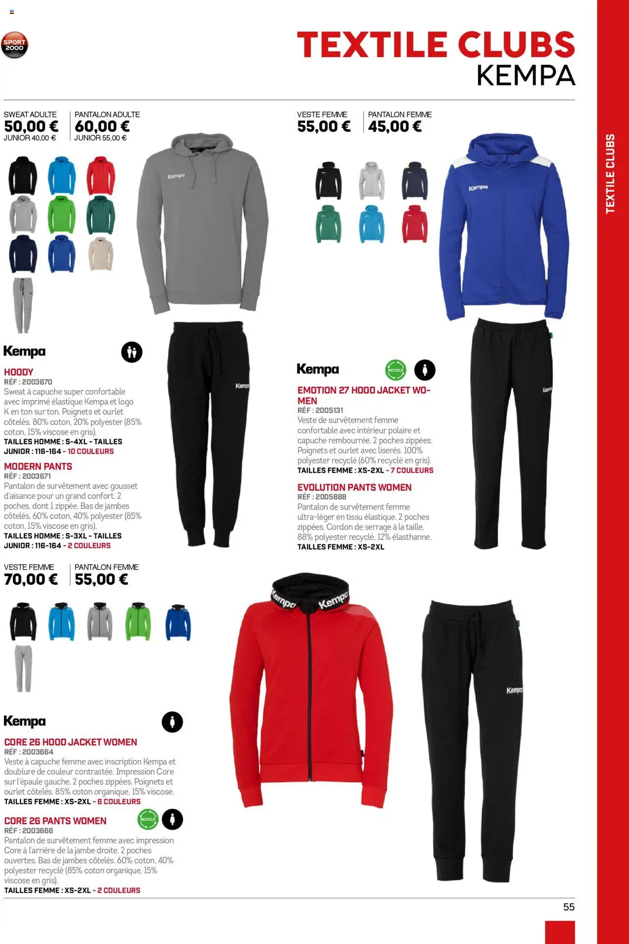 Sport 2000 brochure - page 55 - valable à partir du 01/06/2025