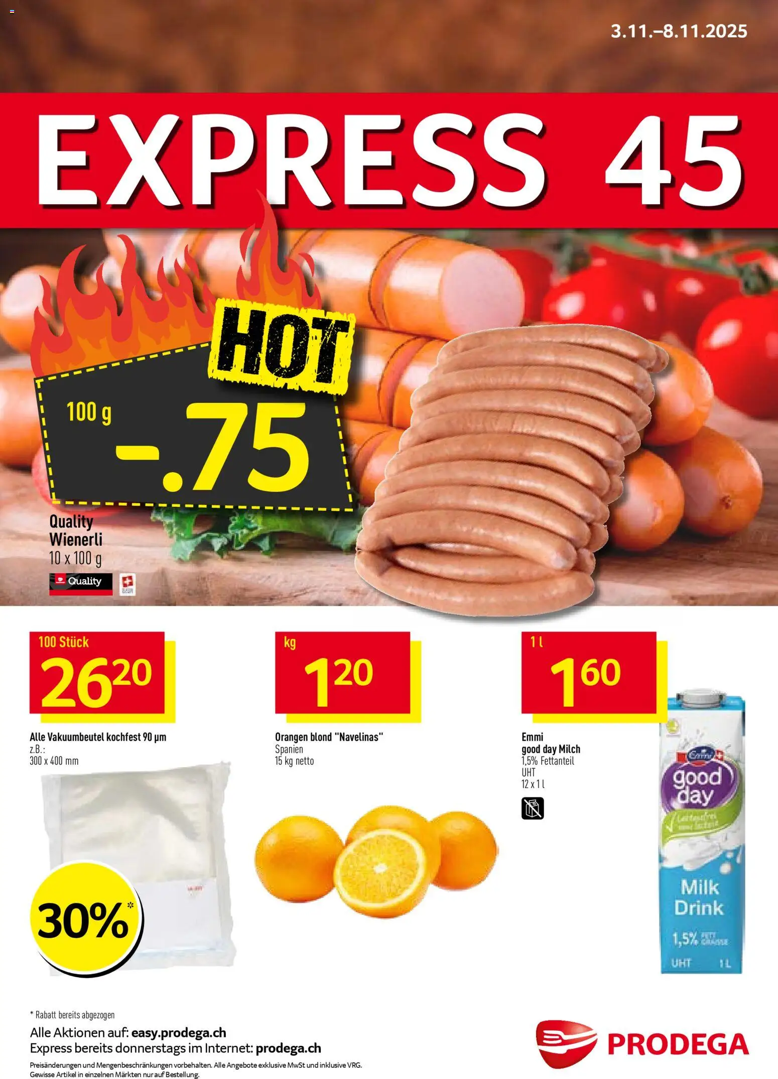 Prodega Aktionen - Seite 1- gültig ab 03.11.2025