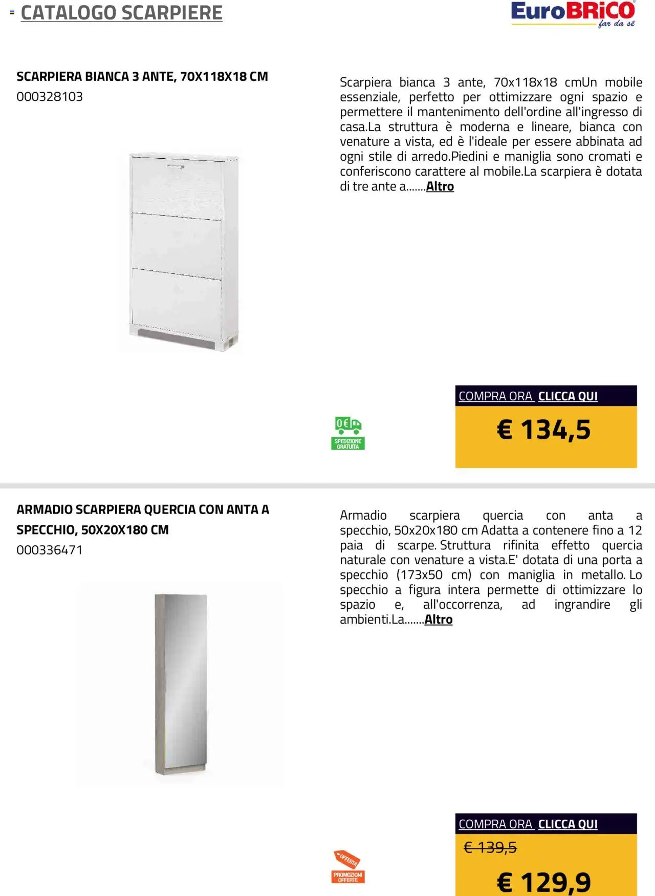 Eurobrico Scarpiere catalogo - pagina 7 - valido dal 23/07/2025