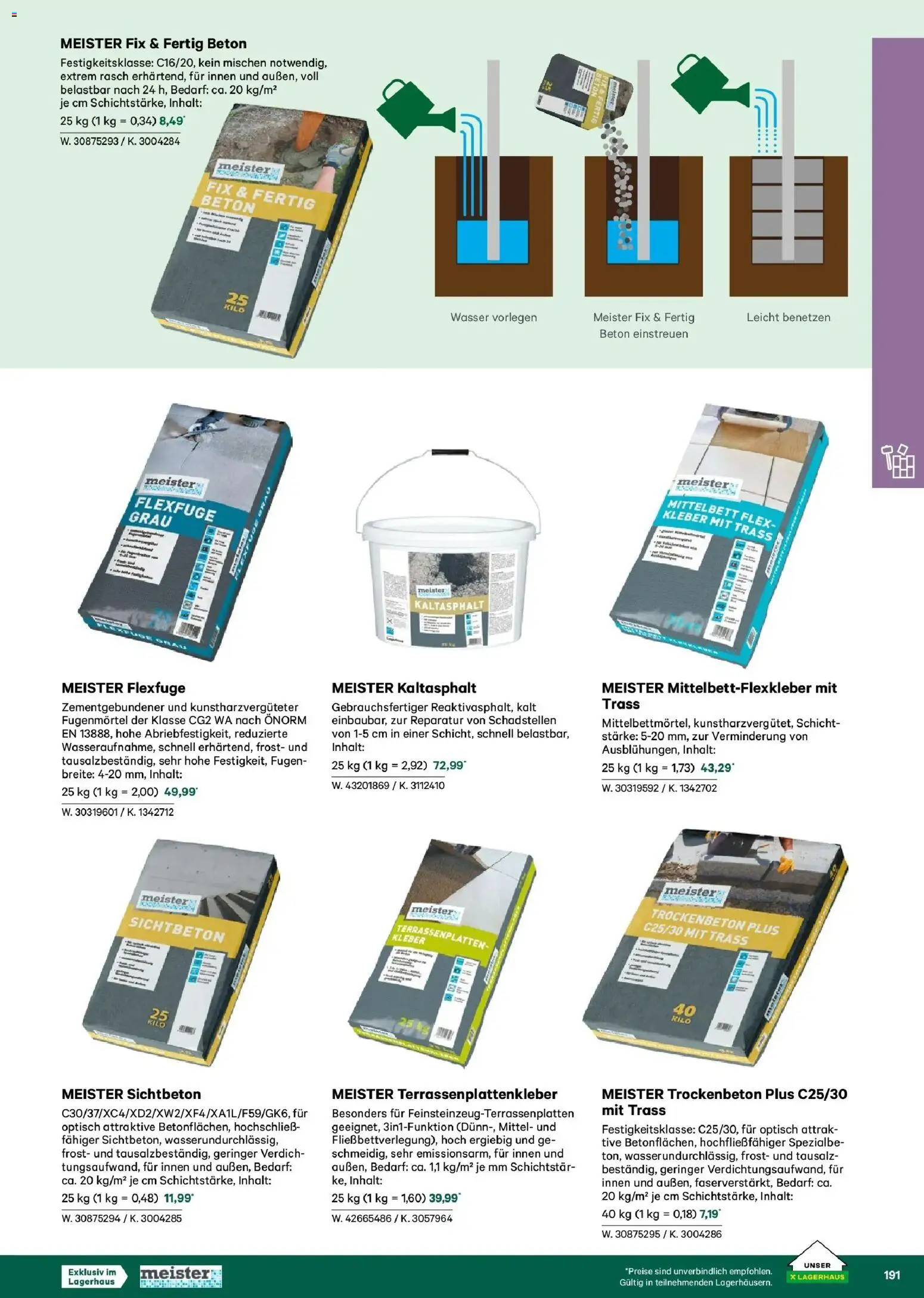 Lagerhaus Garten & Freizeit Katalog 2026 - Wien, Innsbruck - page 191- valid from 01.03.2026