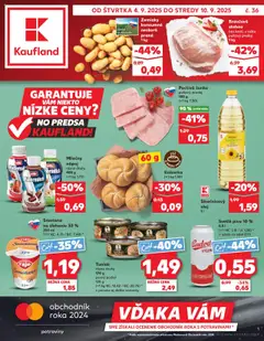 Kaufland leták platný od 04.09.2025