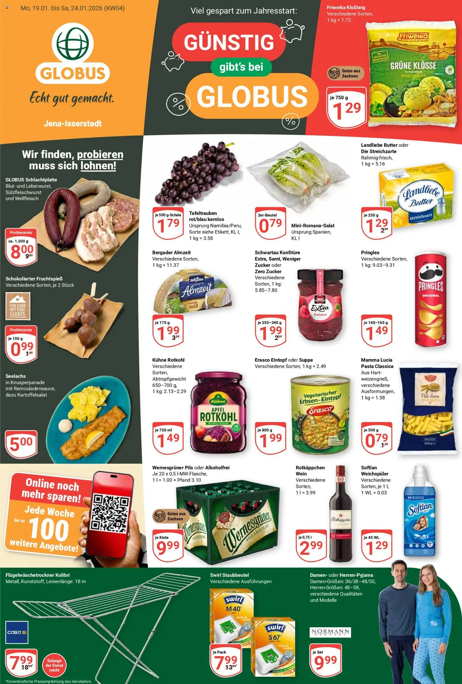 Globus Prospekt 	 - Seite 1 - gültig ab 19.01.2026