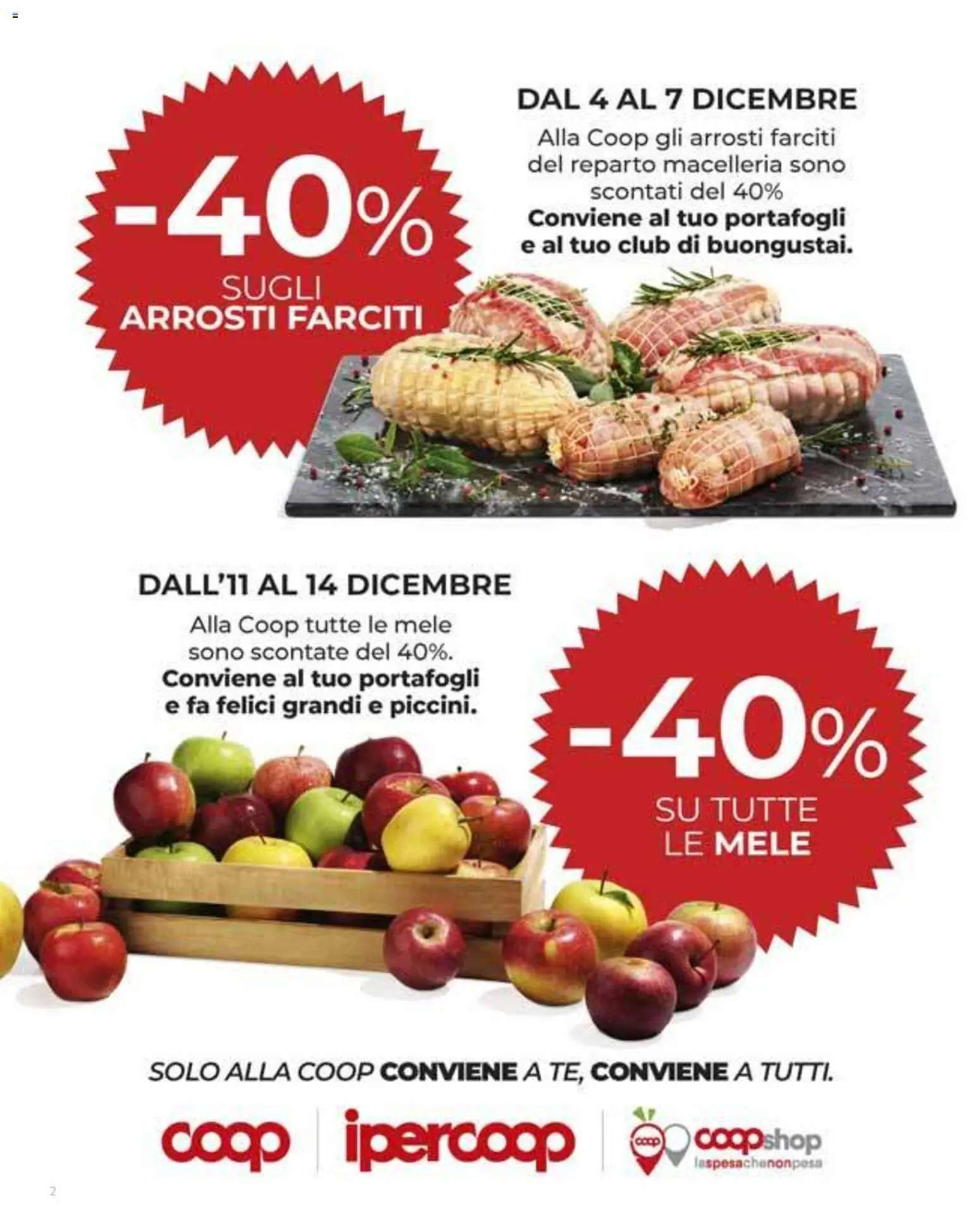 Volantino Ipercoop	 - pagina 2 - valido dal 04/12/2025