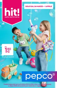 Anteprima Pepco volantino valida dal 26/03/2026