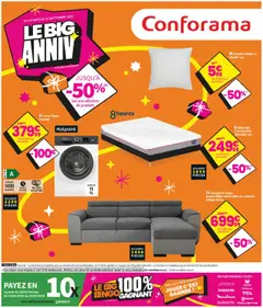 Aperçu Conforama catalogue valable à partir du 26/08/2025