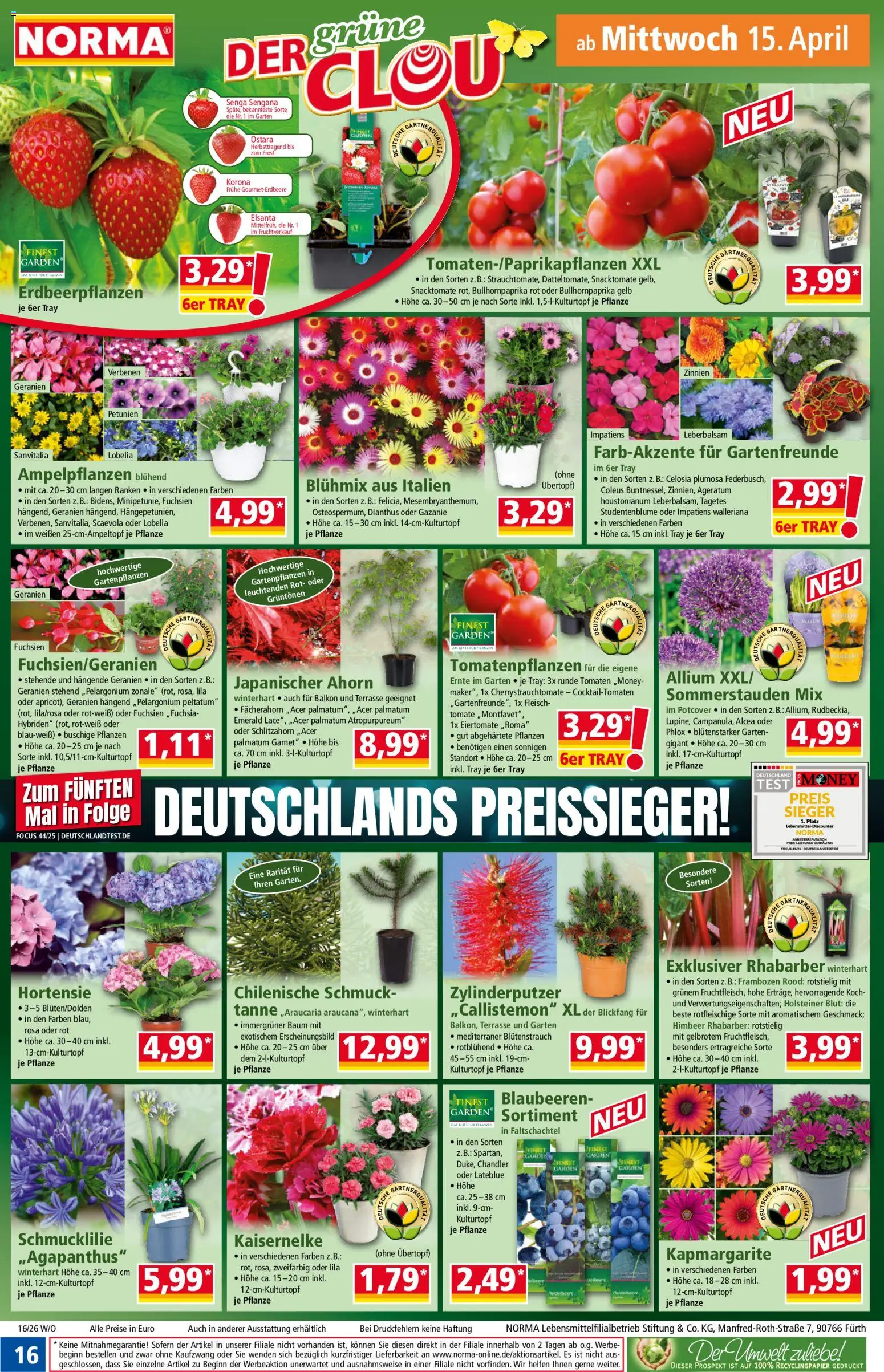 Norma Prospekt 	 - Seite 16 - gültig ab 13.04.2026