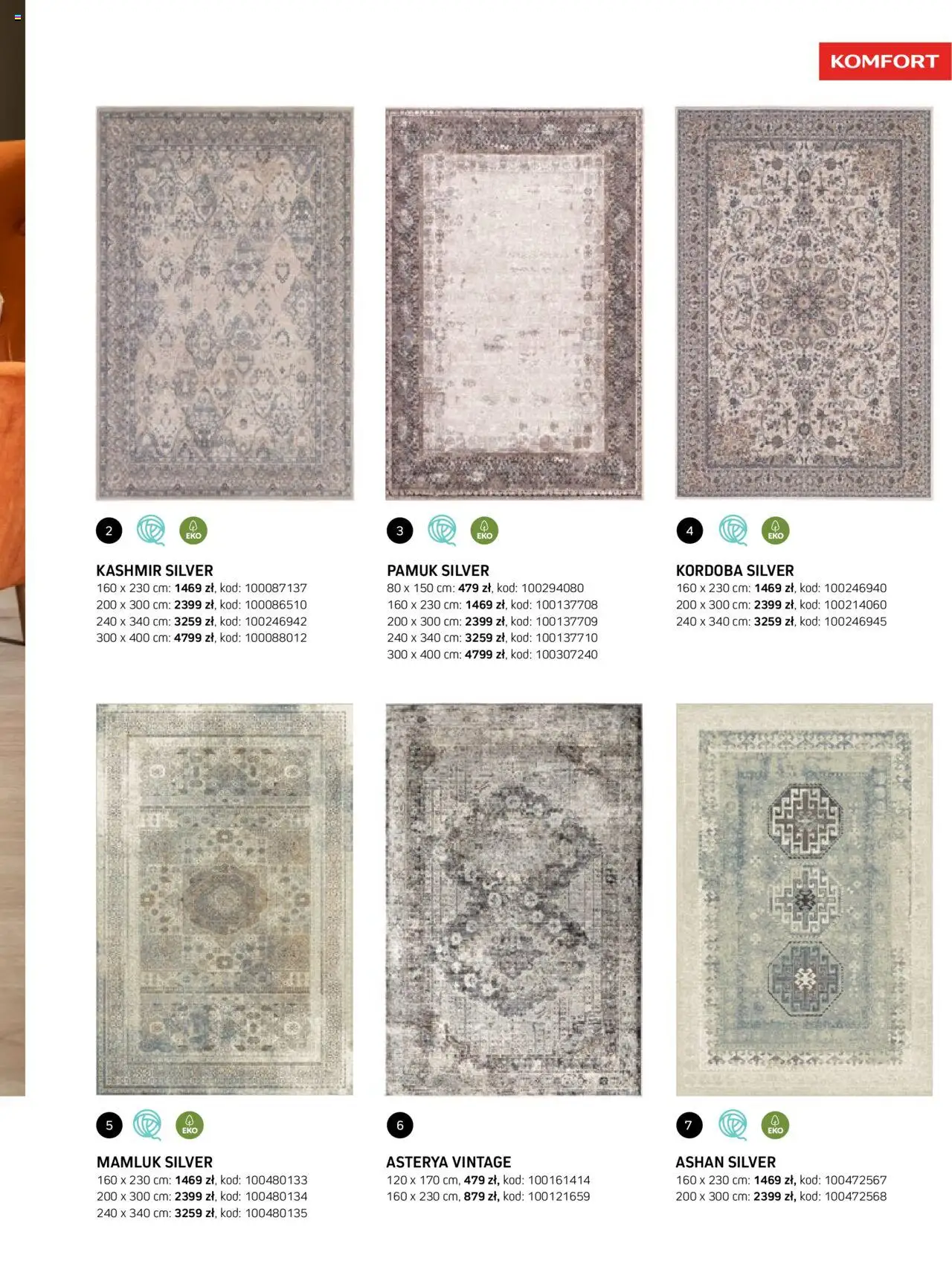 Komfort Gazetka - Katalog Dywanów - strona 17- ważny od 01.10.2024