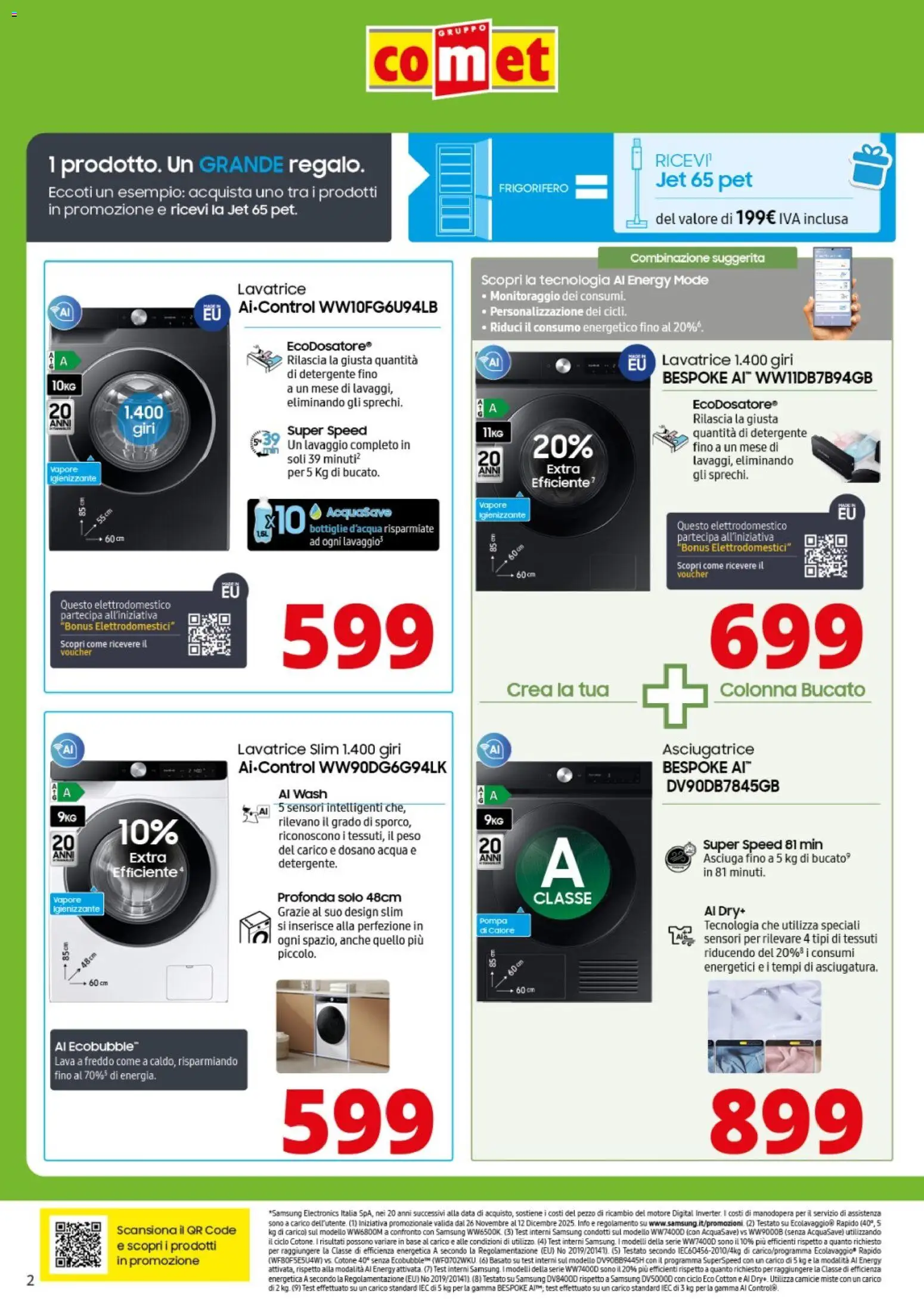 Comet Samsung Ged catalogo - pagina 2 - valido dal 02/12/2025