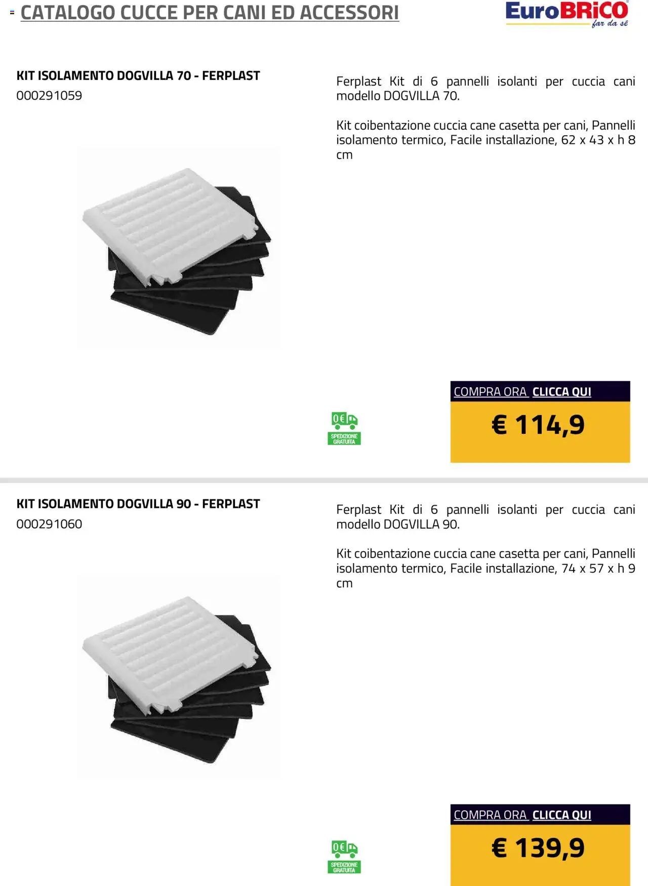 Eurobrico Cucce catalogo - pagina 20 - valido dal 15/07/2025