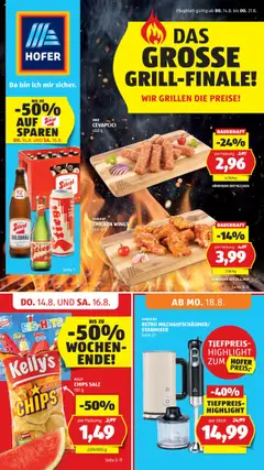 Vorschau Hofer Flugblatt gültig ab 14.08.2025