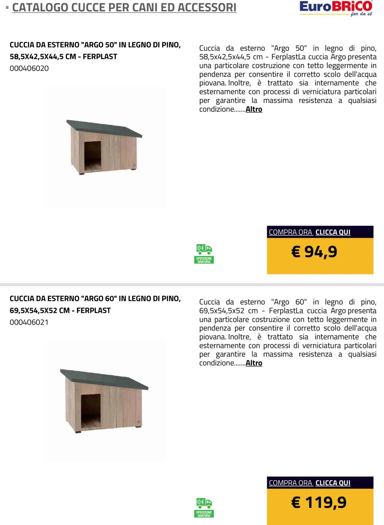 Eurobrico Cucce catalogo - pagina 28 - valido dal 15/07/2025