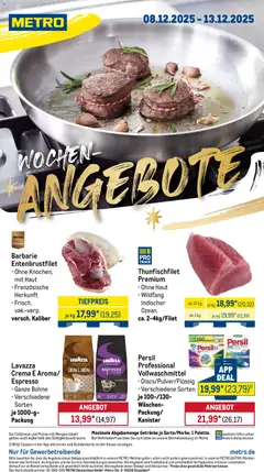 Vorschau Metro Prospekt 	 gültig ab 08.12.2025