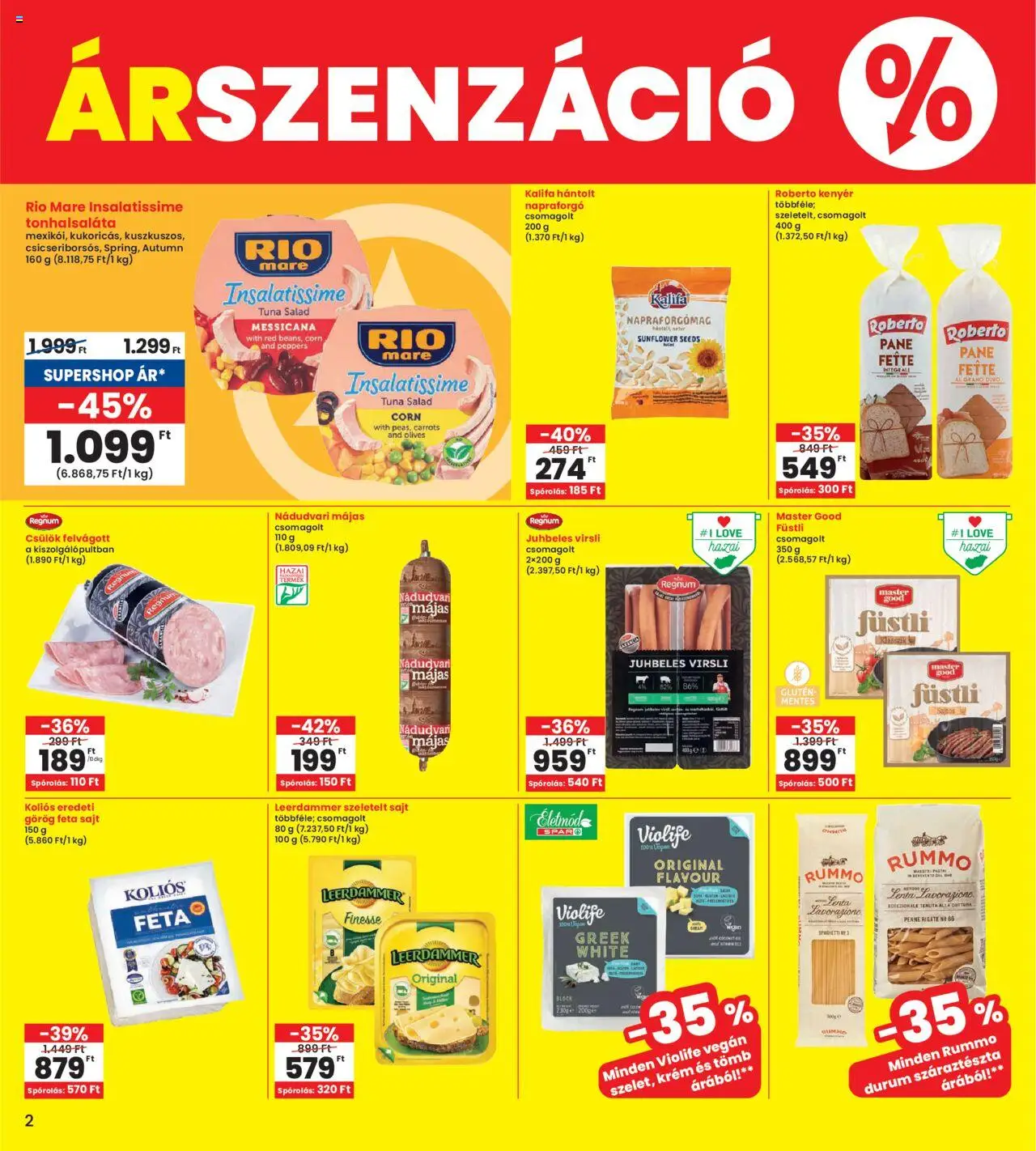 Interspar Akciós újság - 2oldal - érvényes 2025.07.17.-tól