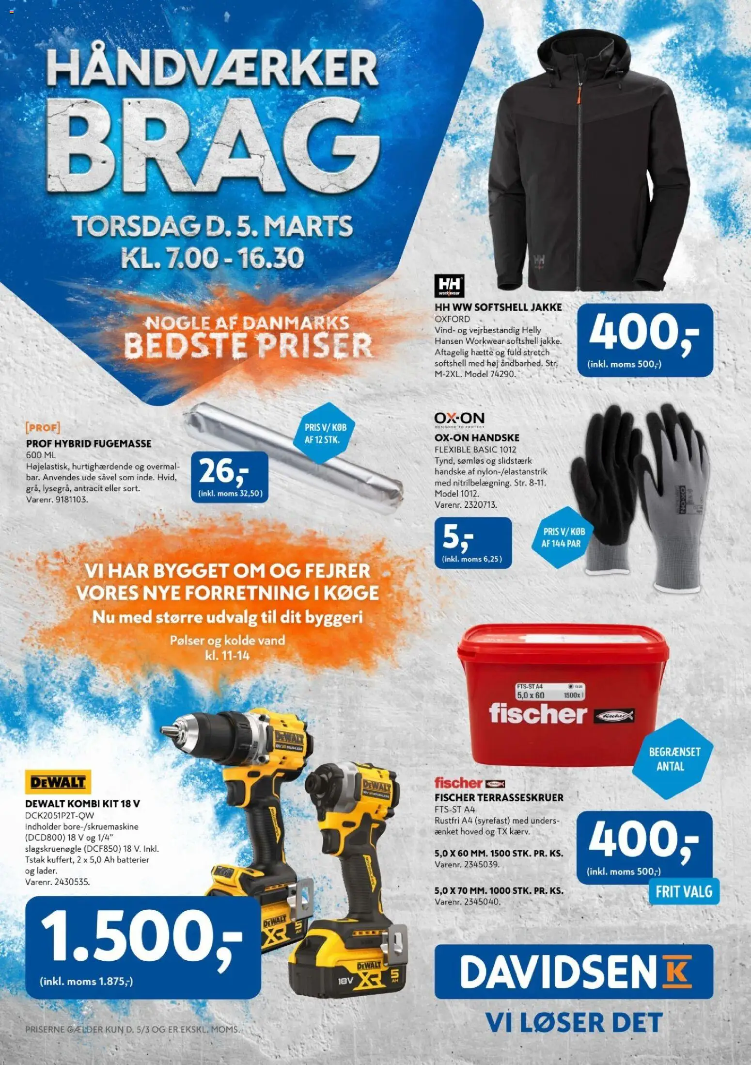 Davidsen - Håndværkerbrag Køge - side 1- gyldig fra 05/03/2026