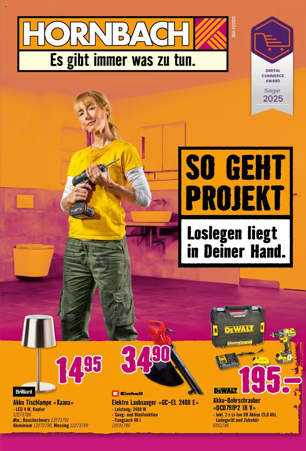 Hornbach Aktionen - Seite 1- gültig ab 13.10.2025