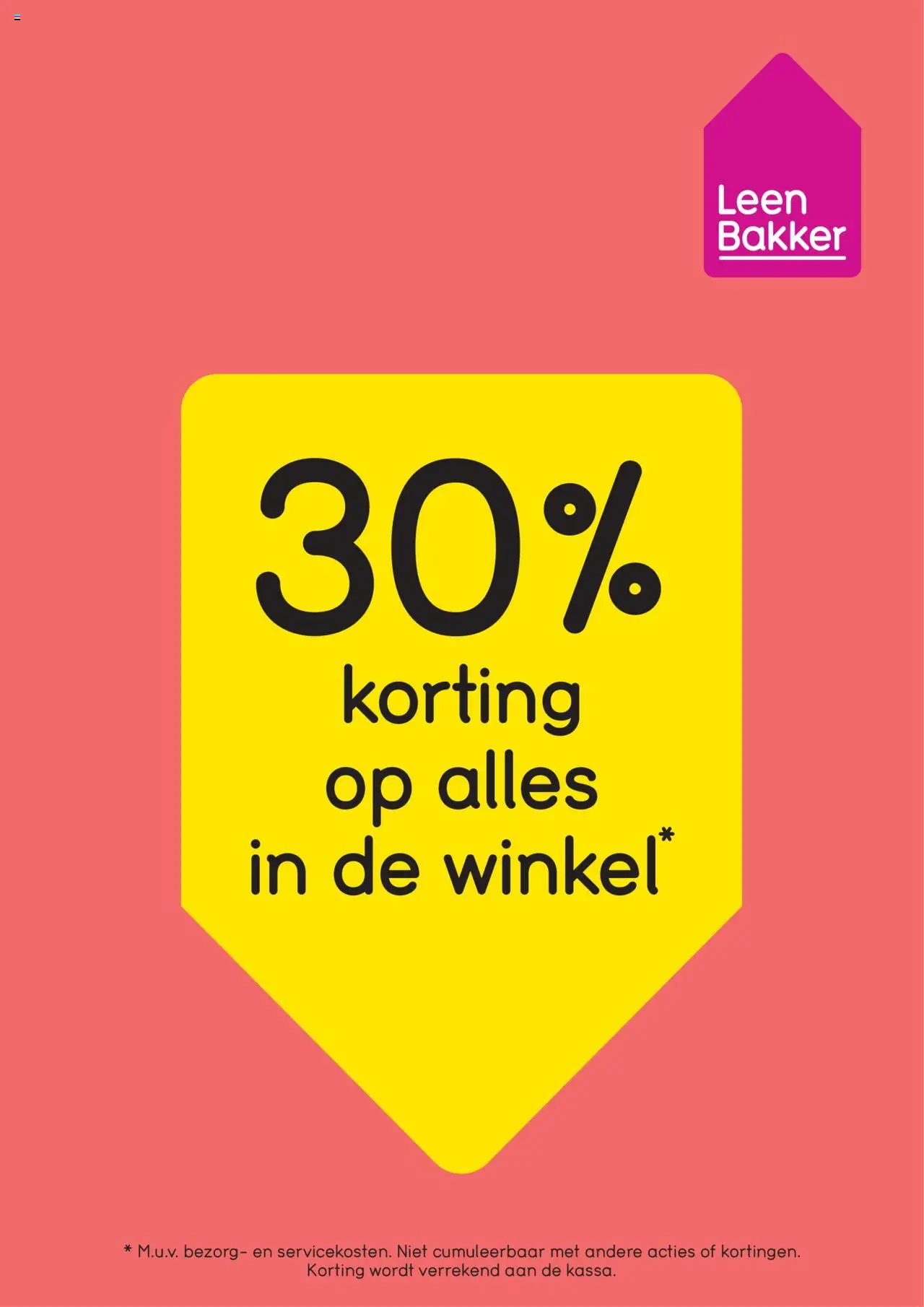 Leen Bakker folder / publicité - pagina 1- geldig vanaf 13/10/2025
