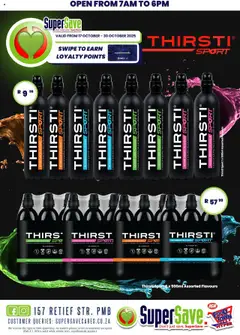 Preview Super Save Thirsti Sport Promotion valid from 17/10/2025