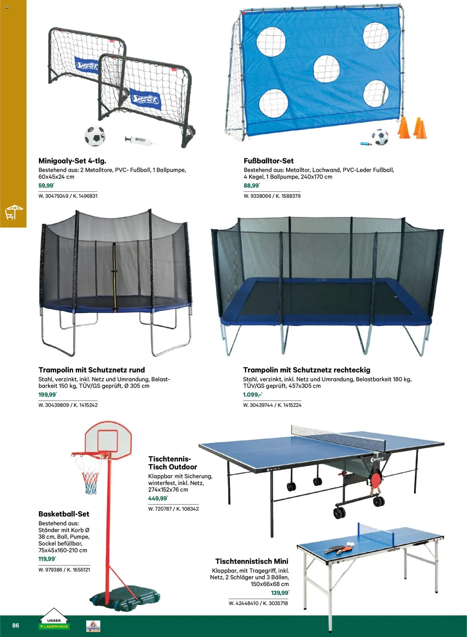 Lagerhaus  Garten und Freizeit Katalog 2026 - page 86- valid from 22.02.2026