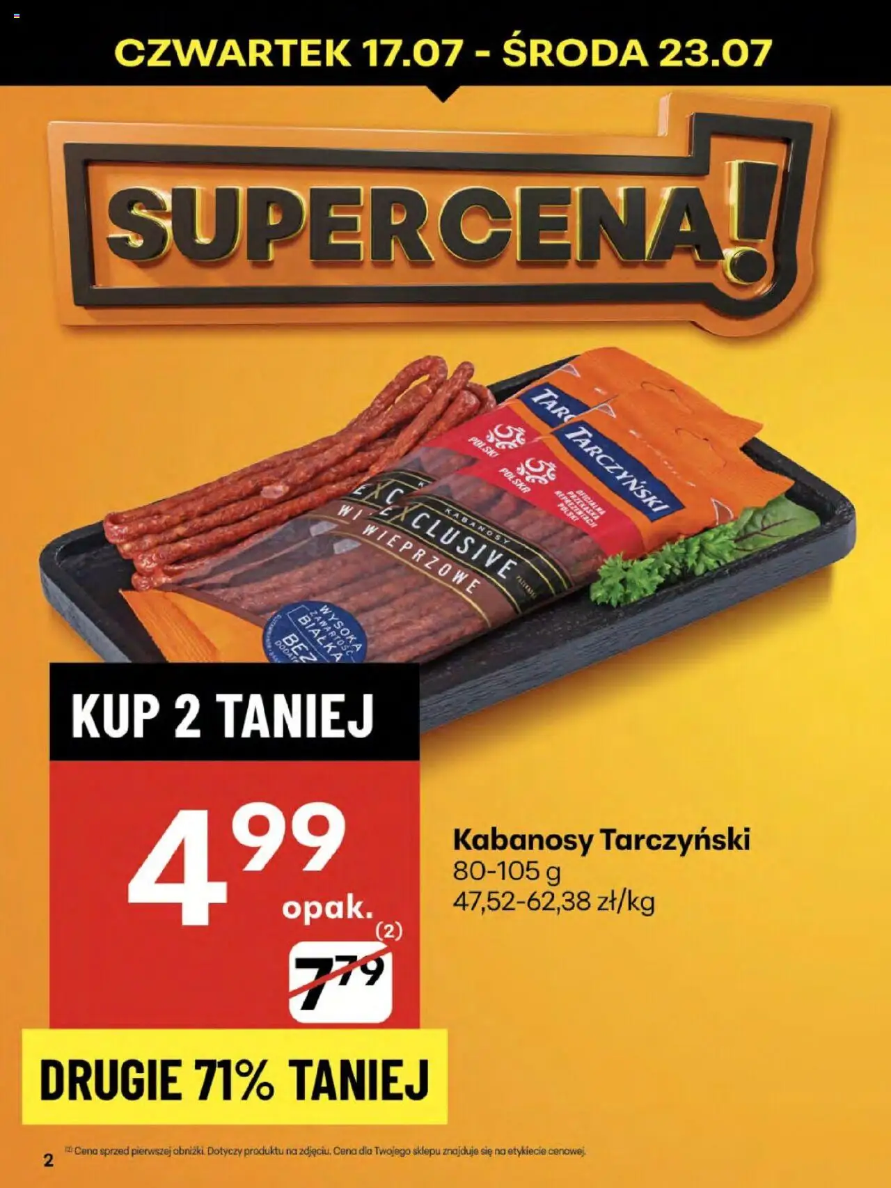 Delikatesy Centrum Gazetka - Sklepy Własne - strona 2- ważny od 17.07.2025