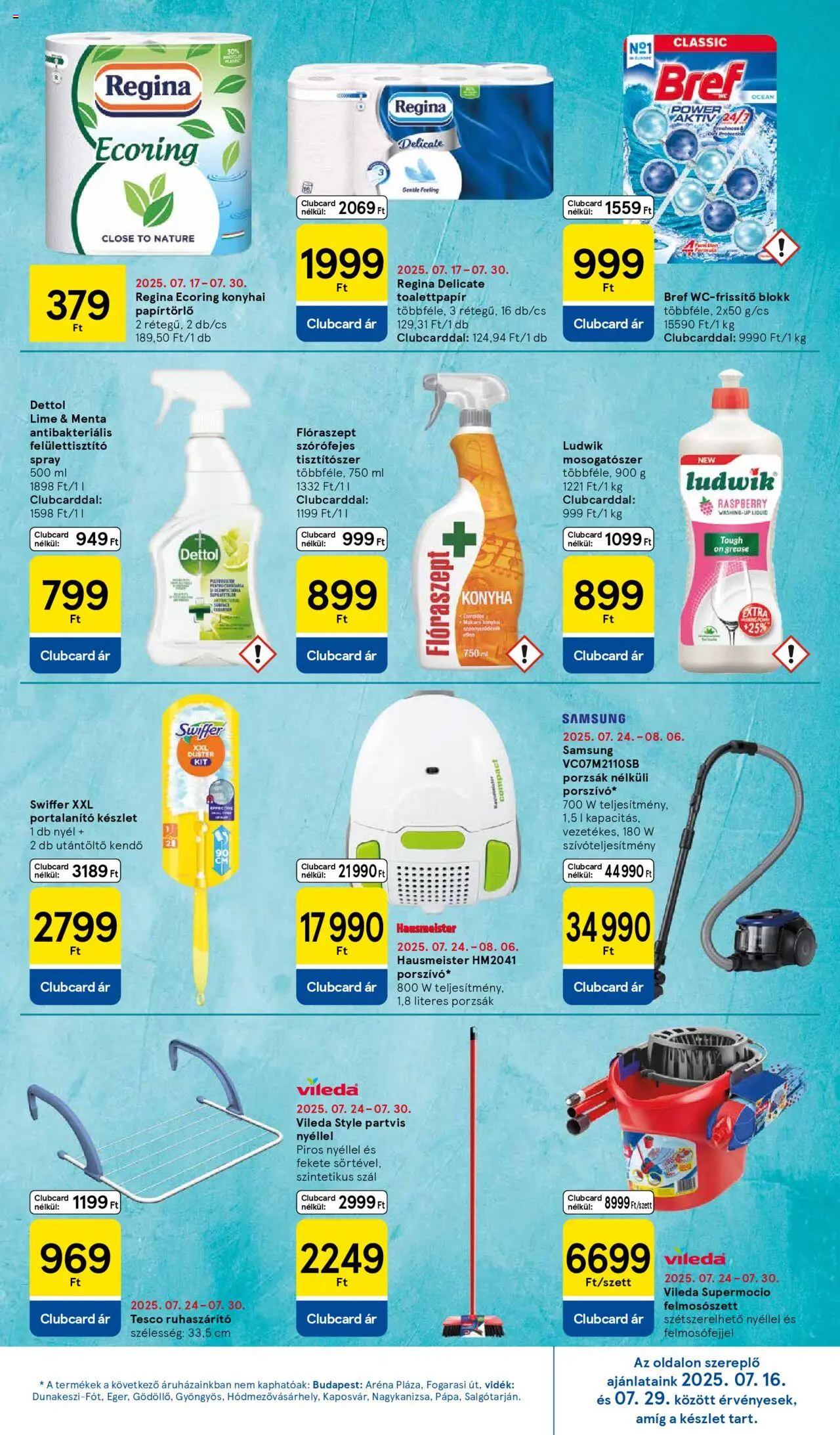 Tesco Hipermarket - Akciós újság  - 13oldal - érvényes 2025.07.24.-tól