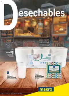Vista previa del folleto Makro - Catalogo Desechables Take Away Cataluña válido desde 07/07/2025