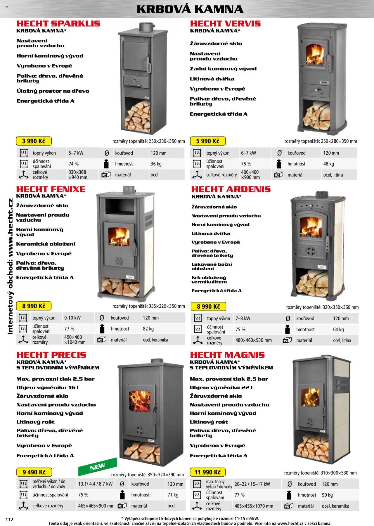 Hecht katalog - Jaro-léto 2025 - strana 112- platný od 22.04.2025