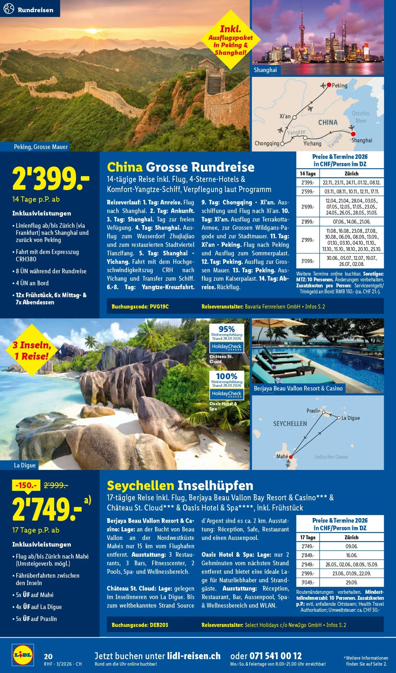 Lidl Aktionen Reisen März - page 20- valid from 28.02.2026