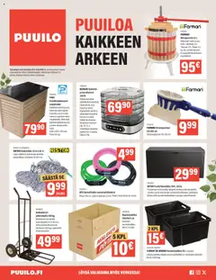 Esikatselu Puuilo tarjoukset voimassa alkaen 28/07/2025
