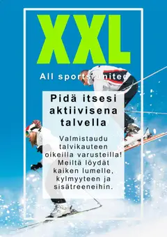 Esikatselu XXL tarjoukset voimassa alkaen 29/01/2026