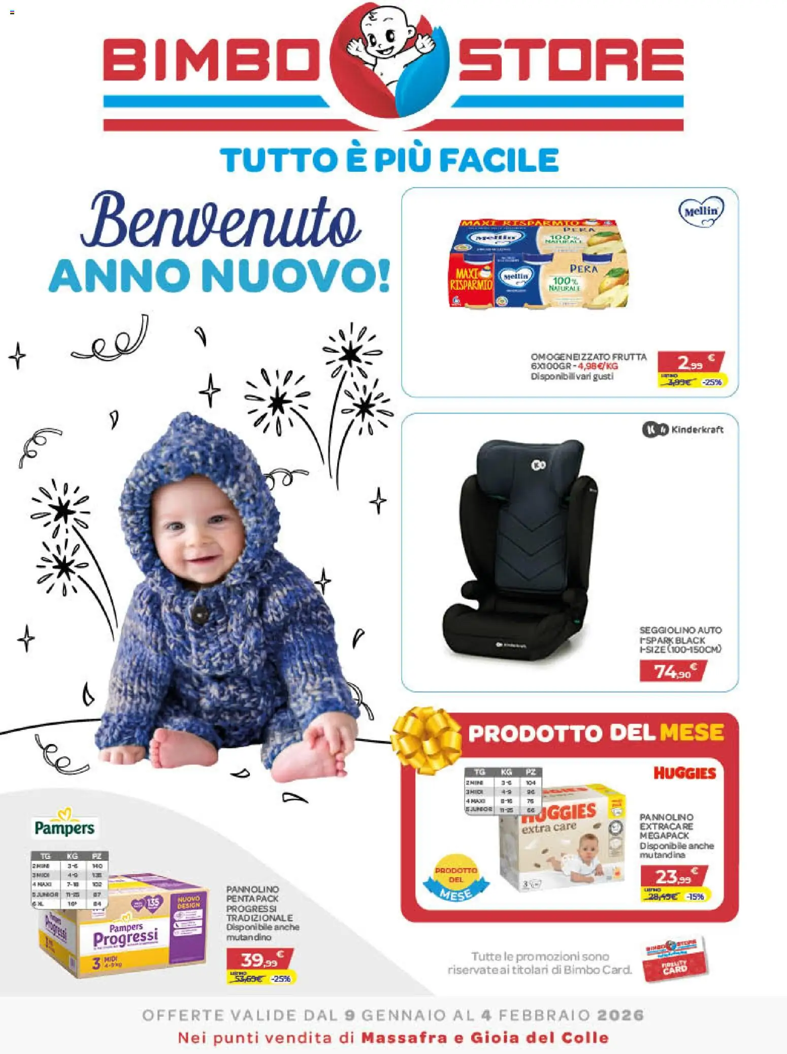 Bimbo store Massafra e Gioia Del Colle catalogo - pagina 1 - valido dal 09/01/2026