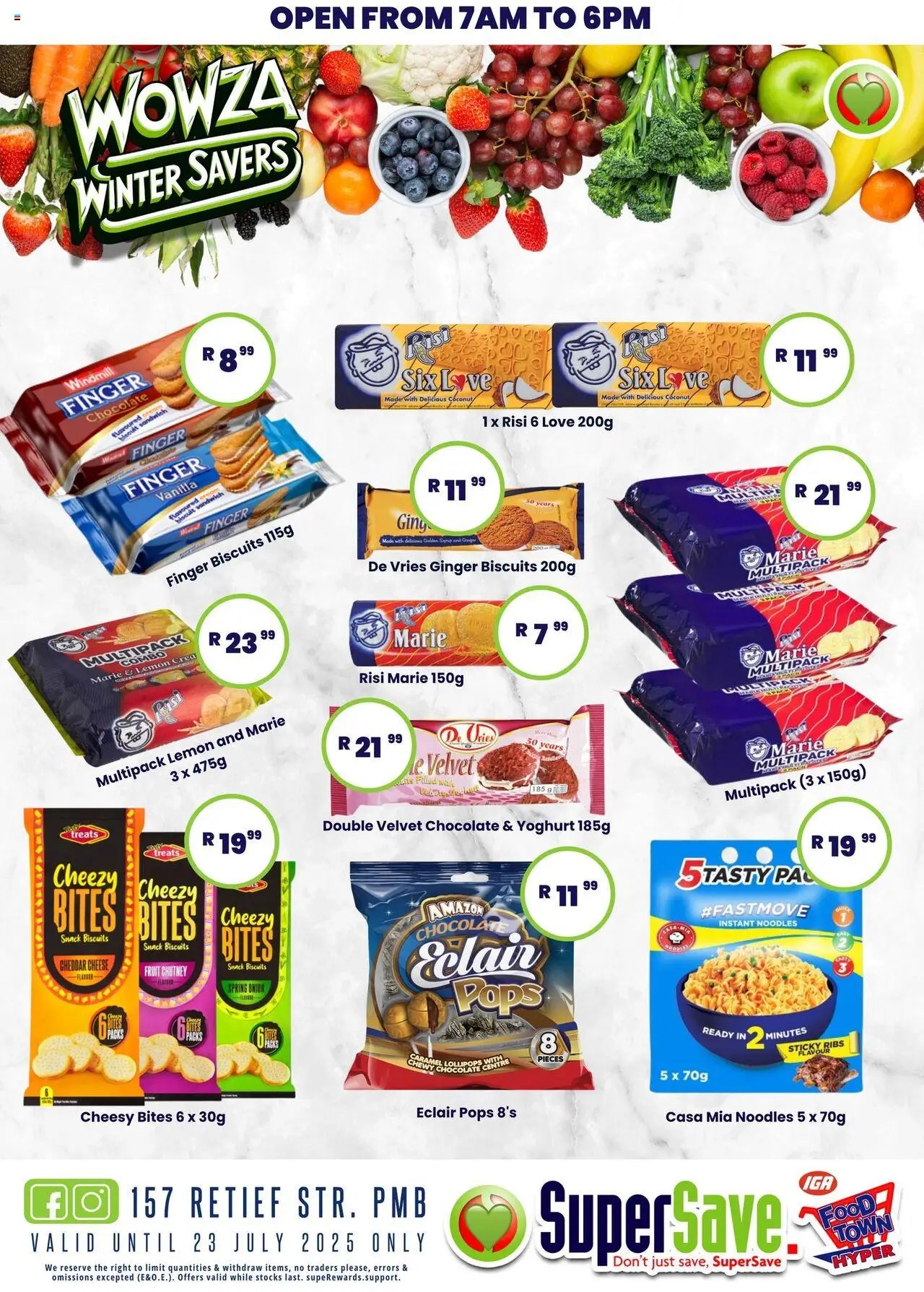 Super Save Specials - page 41- valid from 18/07/2025