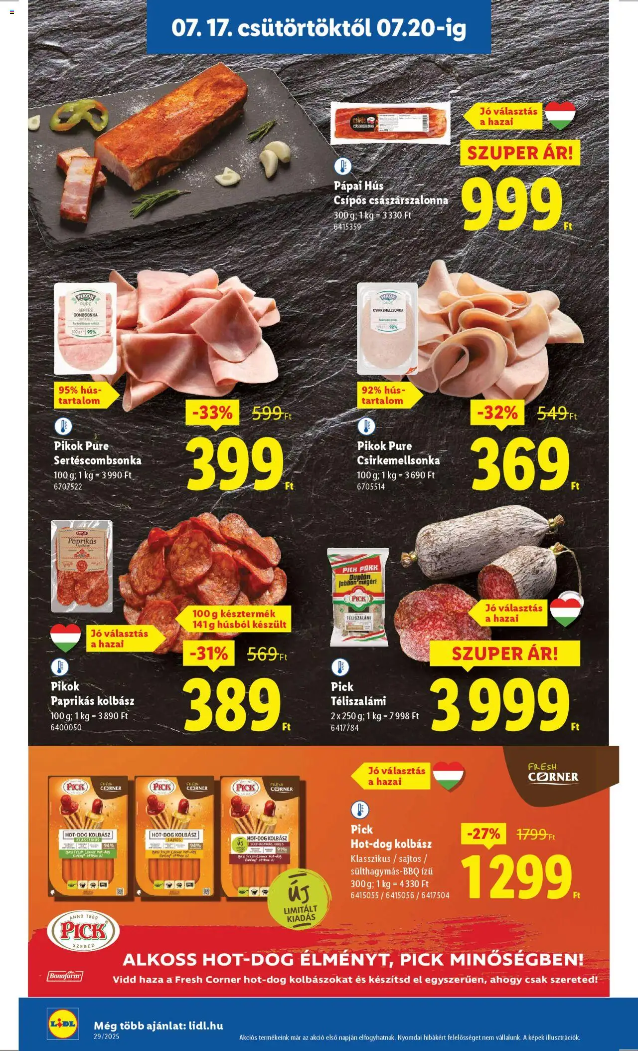 Lidl Akciós újság - 8oldal - érvényes 2025.07.17.-tól