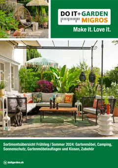 Vorschau DO IT+GARDEN MIGROS Aktionen Gartenmöbel gültig ab 26.02.2024