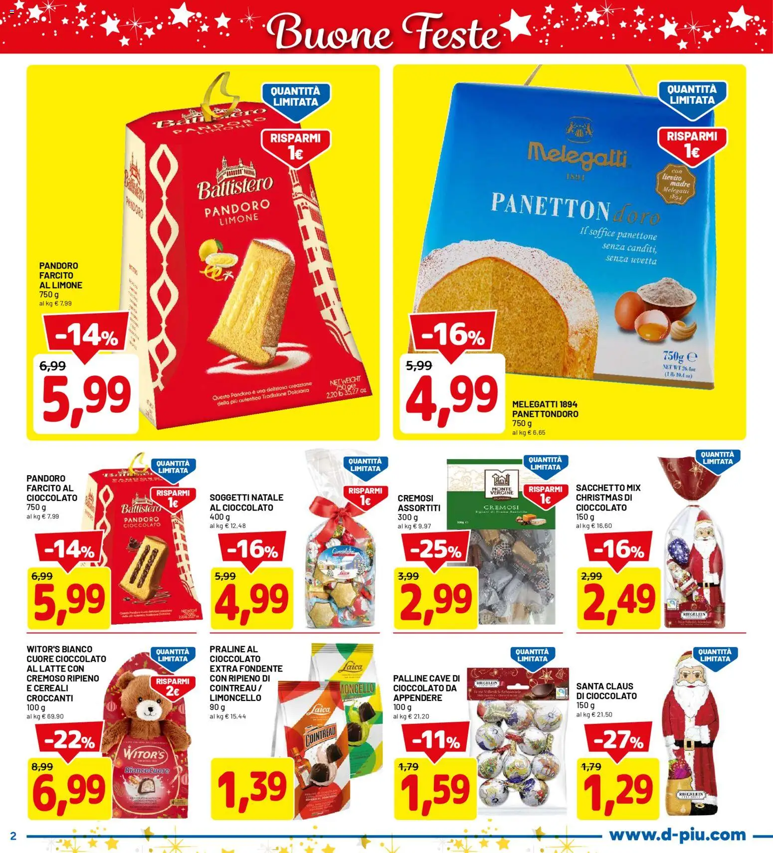 Volantino D Più	 - pagina 2 - valido dal 01/12/2025