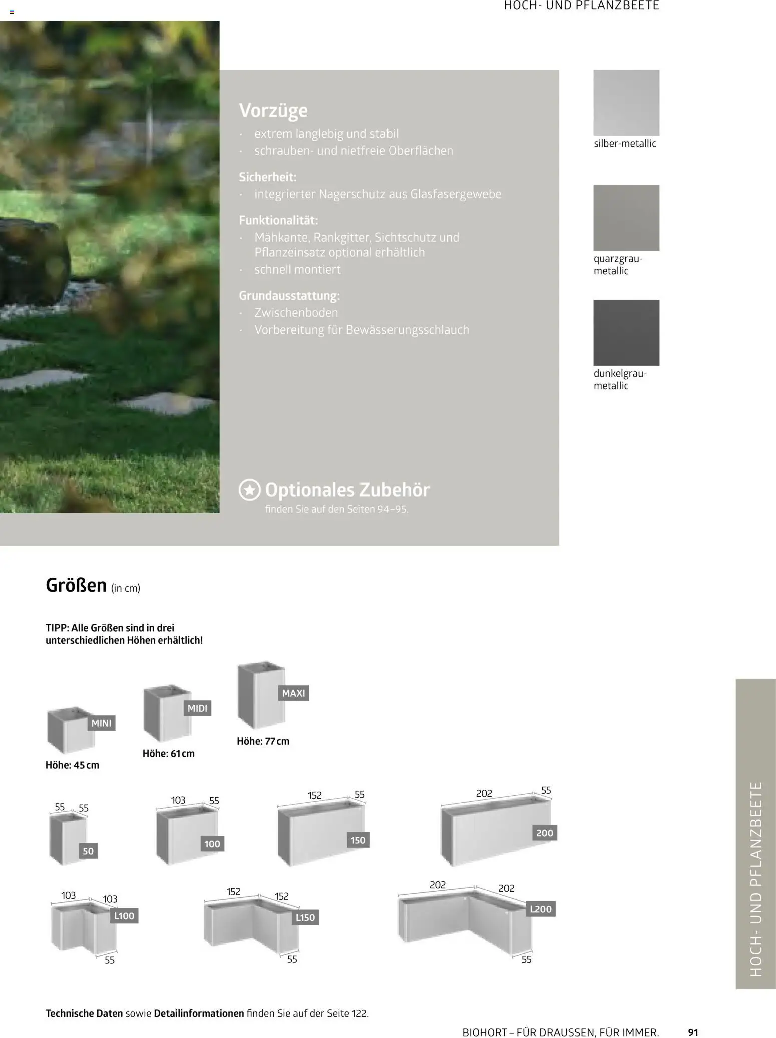 Dehner Biohort – Metall für Garten & Terrasse - Seite 91 - gültig ab 01.01.2026