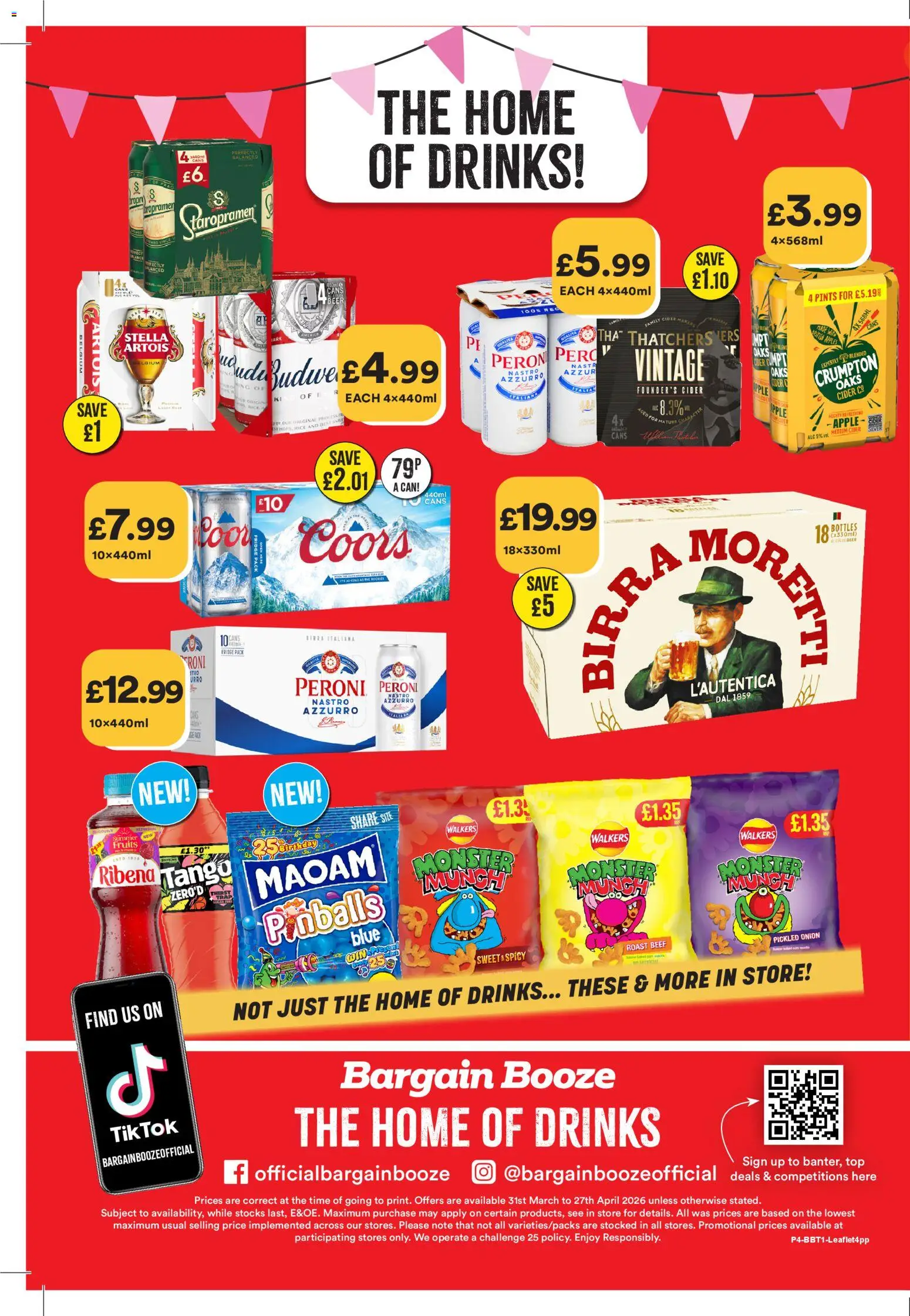 Bargain Booze - Offers - page 1- valid from 31/03/2026