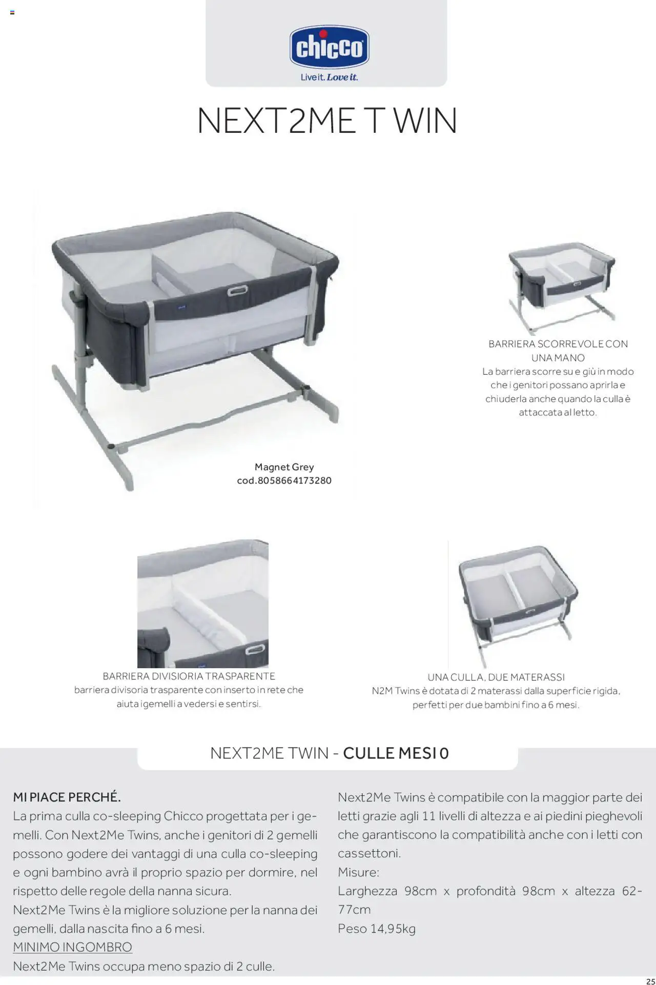 Catalogo Camarette e Lettini Prenatal	 - pagina 18 - valido dal 01/01/2025