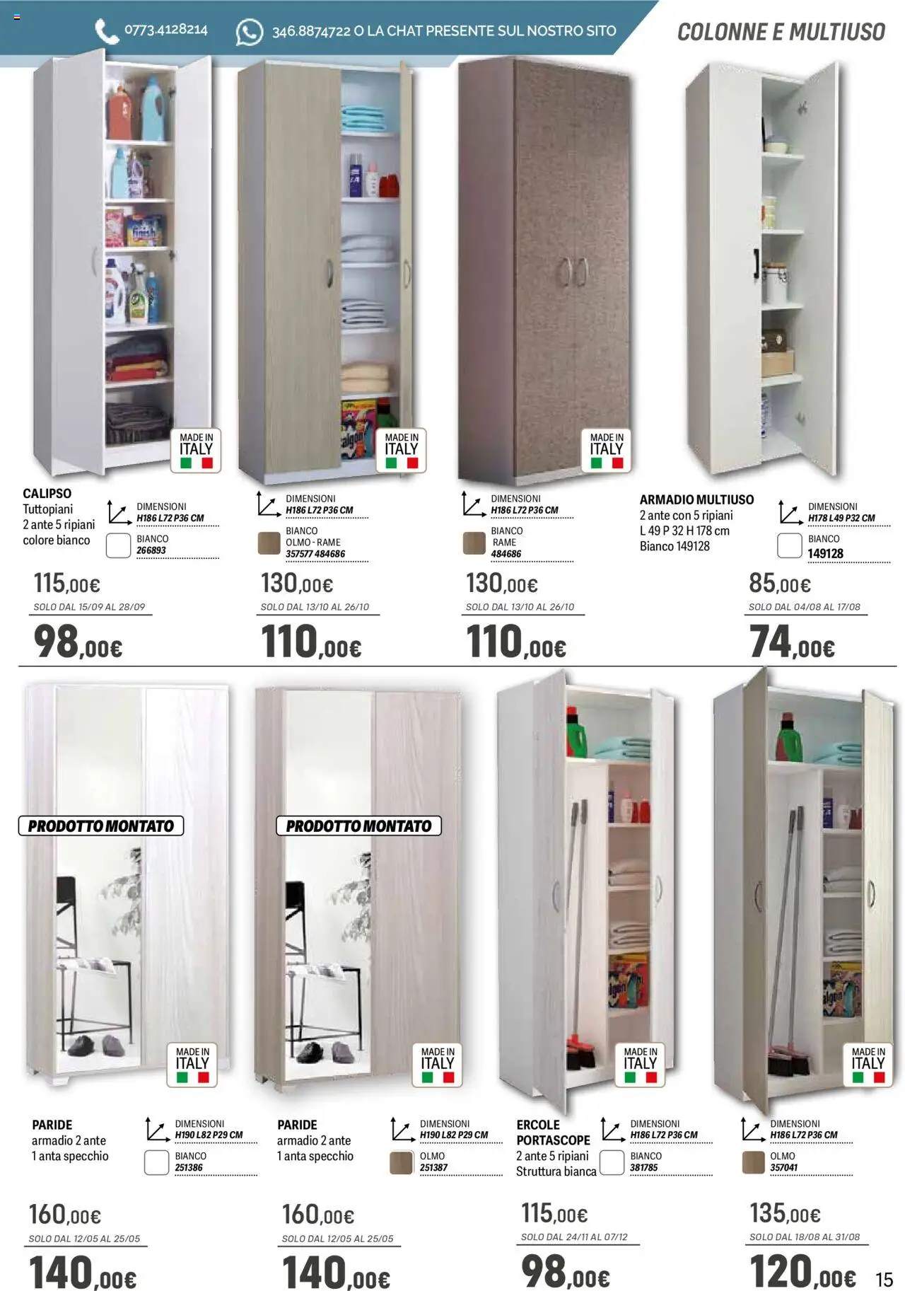 Volantino Mobile Orizzonte	 - pagina 15 - valido dal 09/05/2025