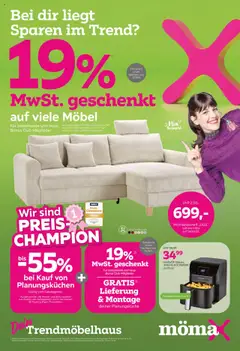 Vorschau Mömax Prospekt 	 gültig ab 20.10.2025