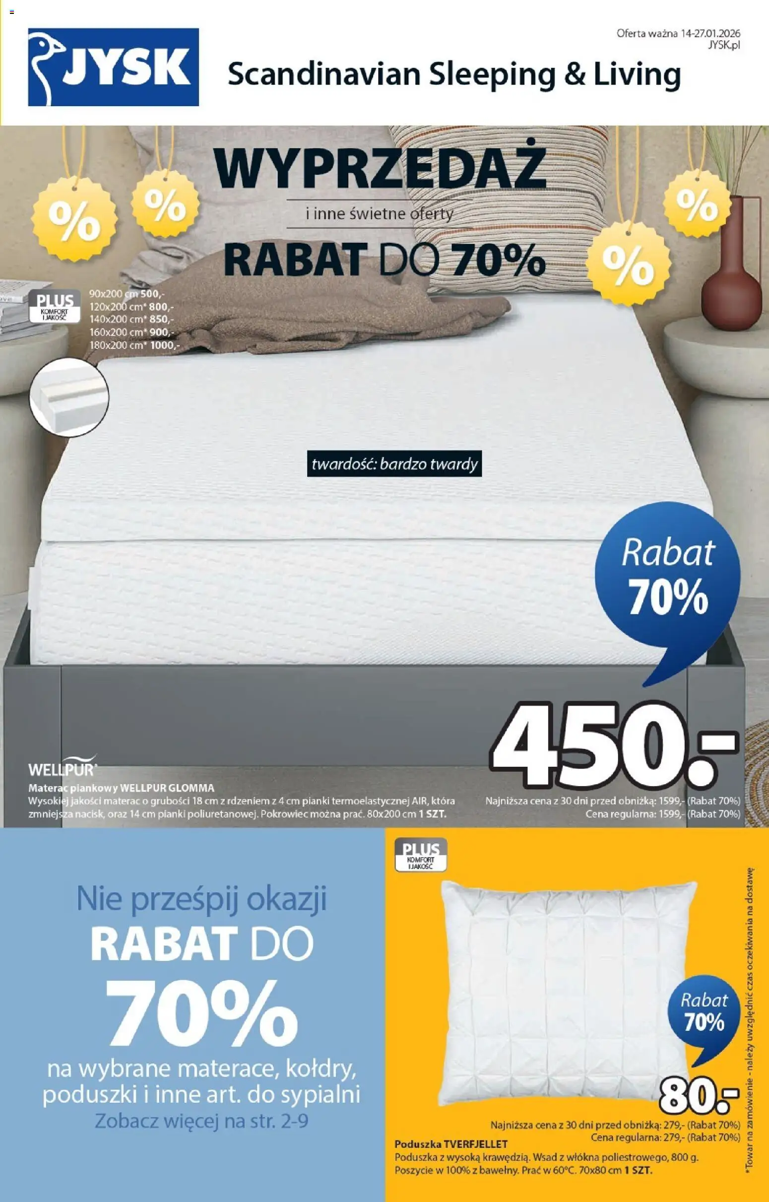 JYSK Gazetka - strona 1- ważny od 14.01.2026