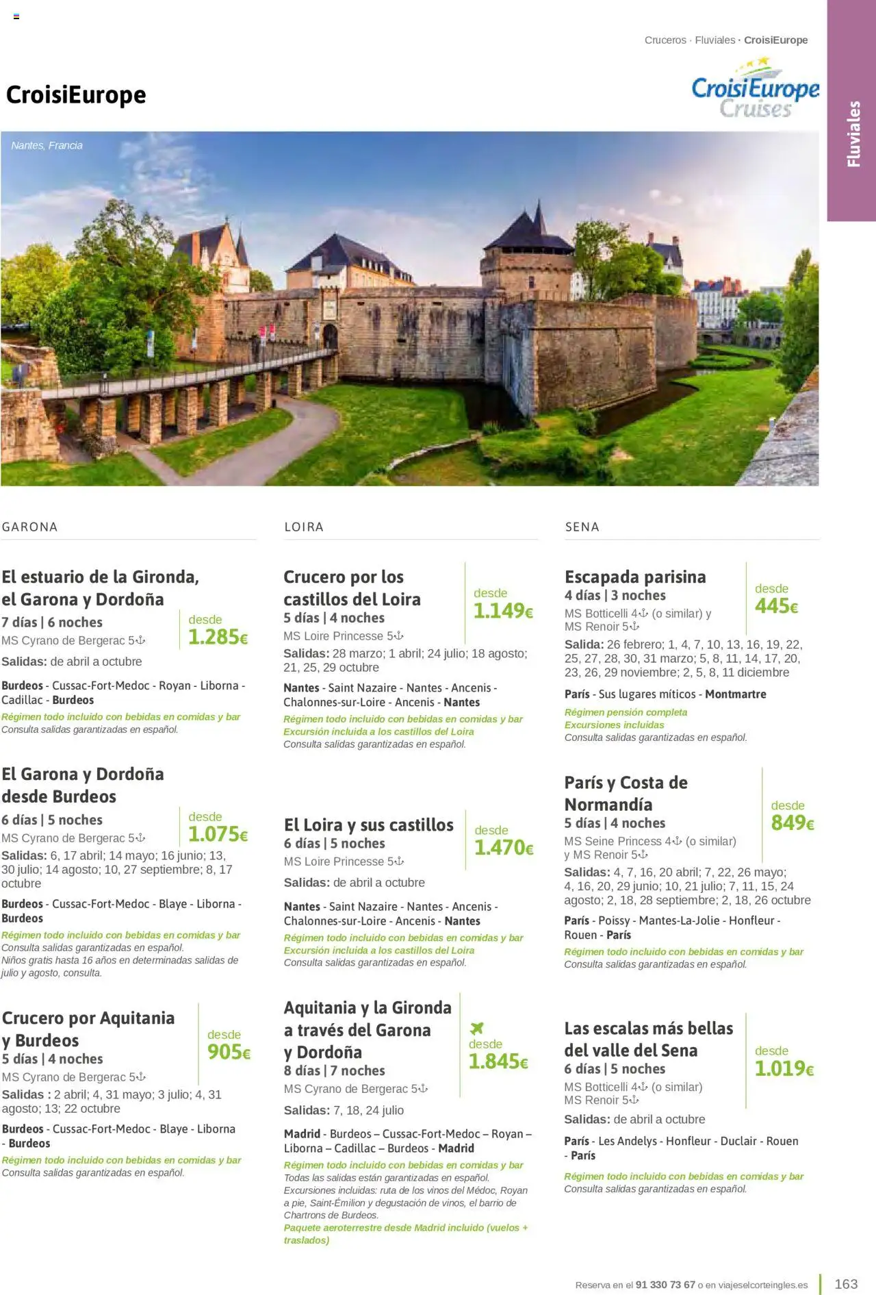 Viajes El Corte Inglés Cruceros marítimos - Página de 163 - Válido desde 01/01/2025