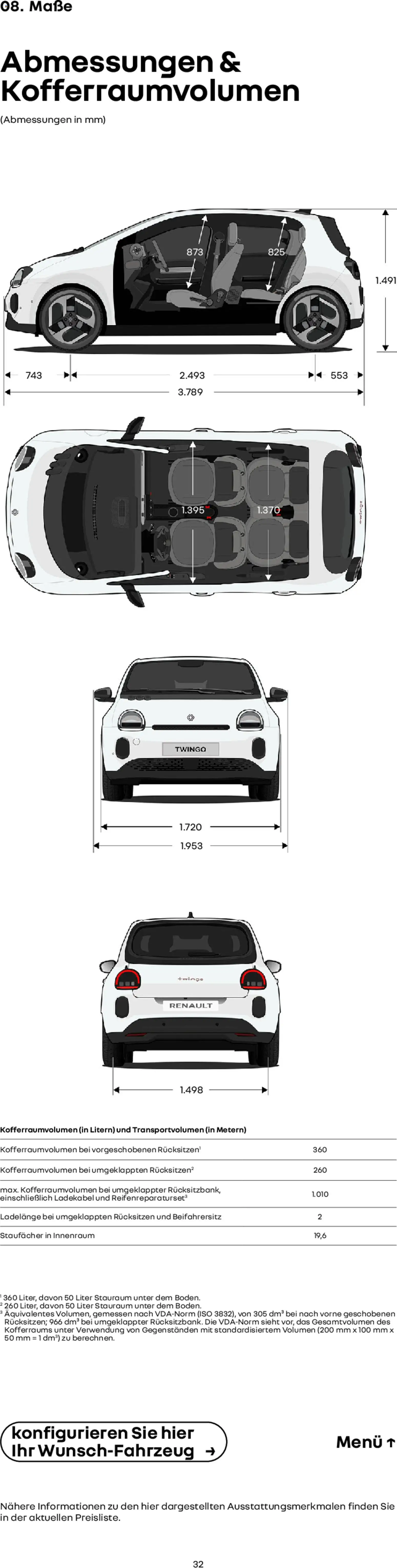 Renault Prospekt Twingo E-Tech	 - Seite 32 - gültig ab 24.02.2026