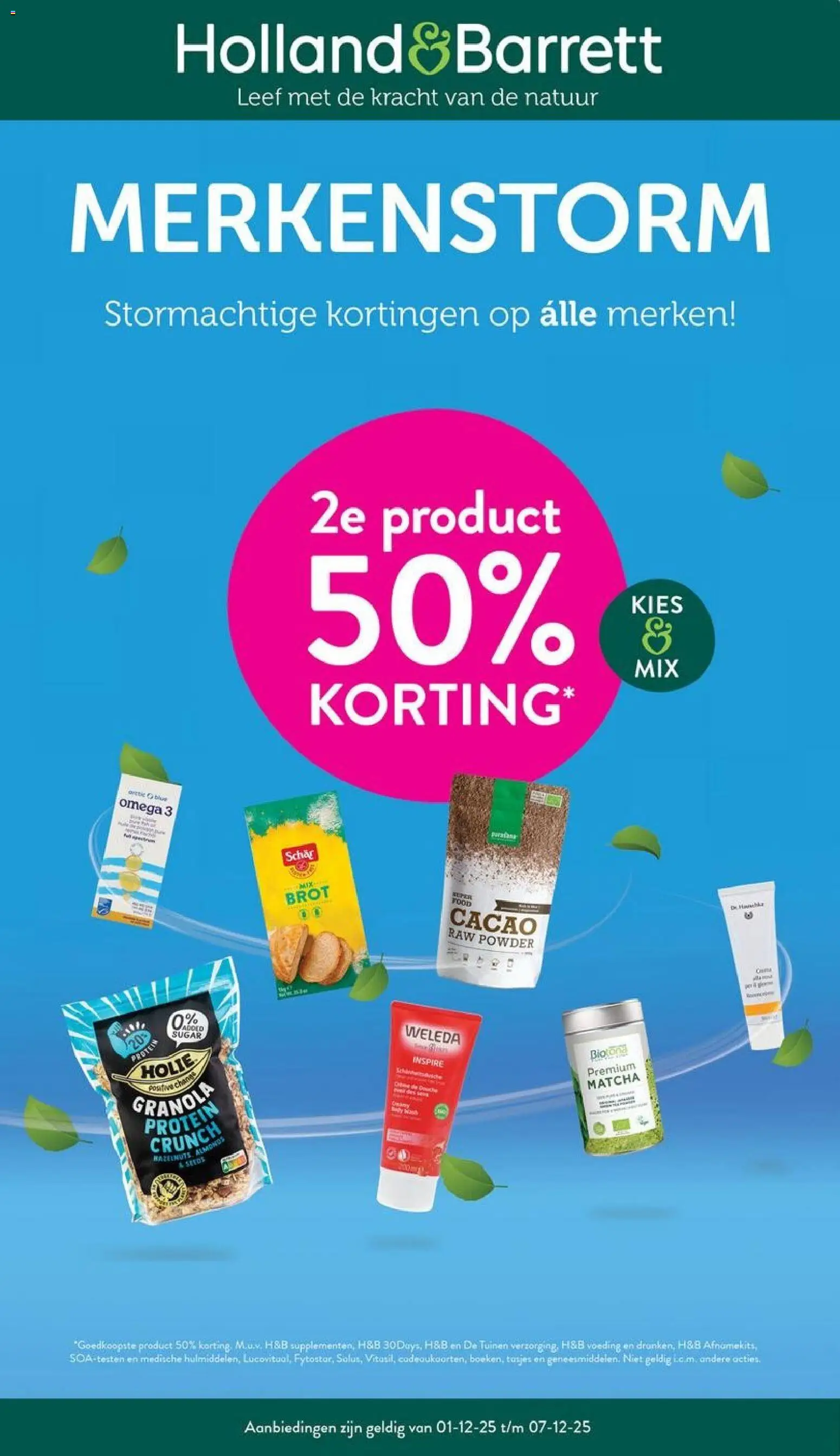 Holland & Barrett - Folder - pagina 1- geldig vanaf 01-12-2025