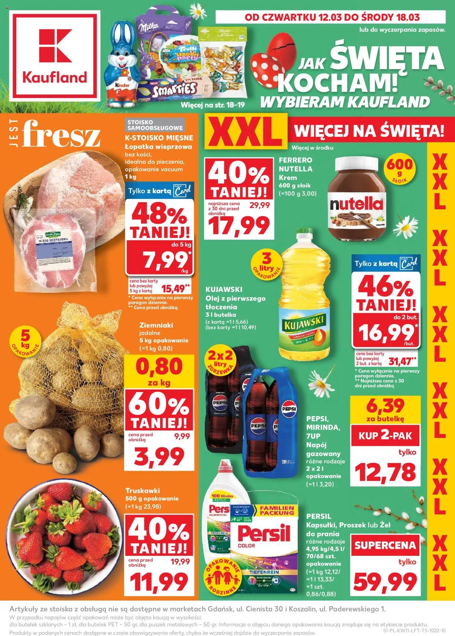 Kaufland gazetka - strona 1- ważny od 12.03.2026