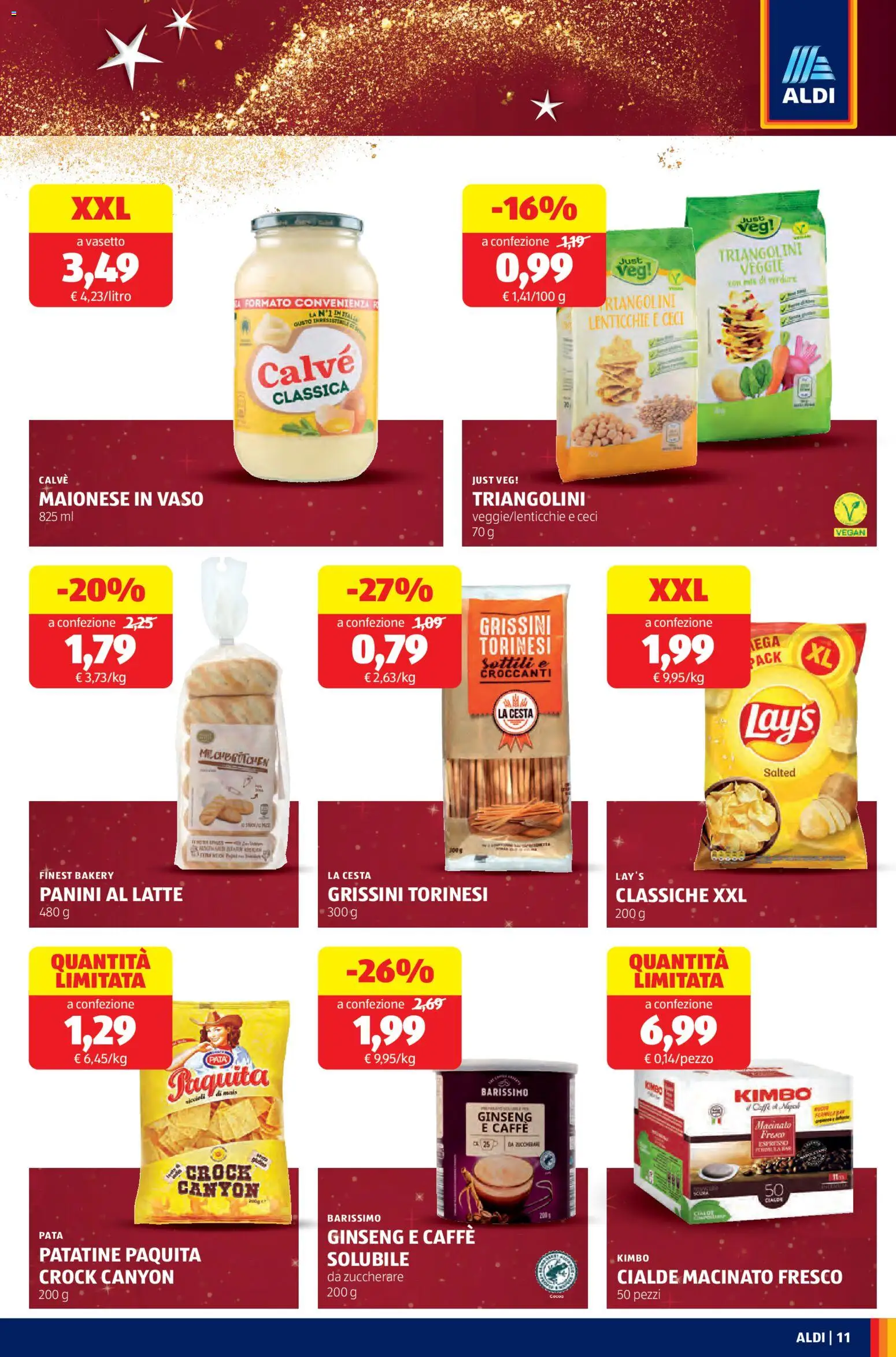 Volantino Aldi	 - pagina 11 - valido dal 22/12/2025