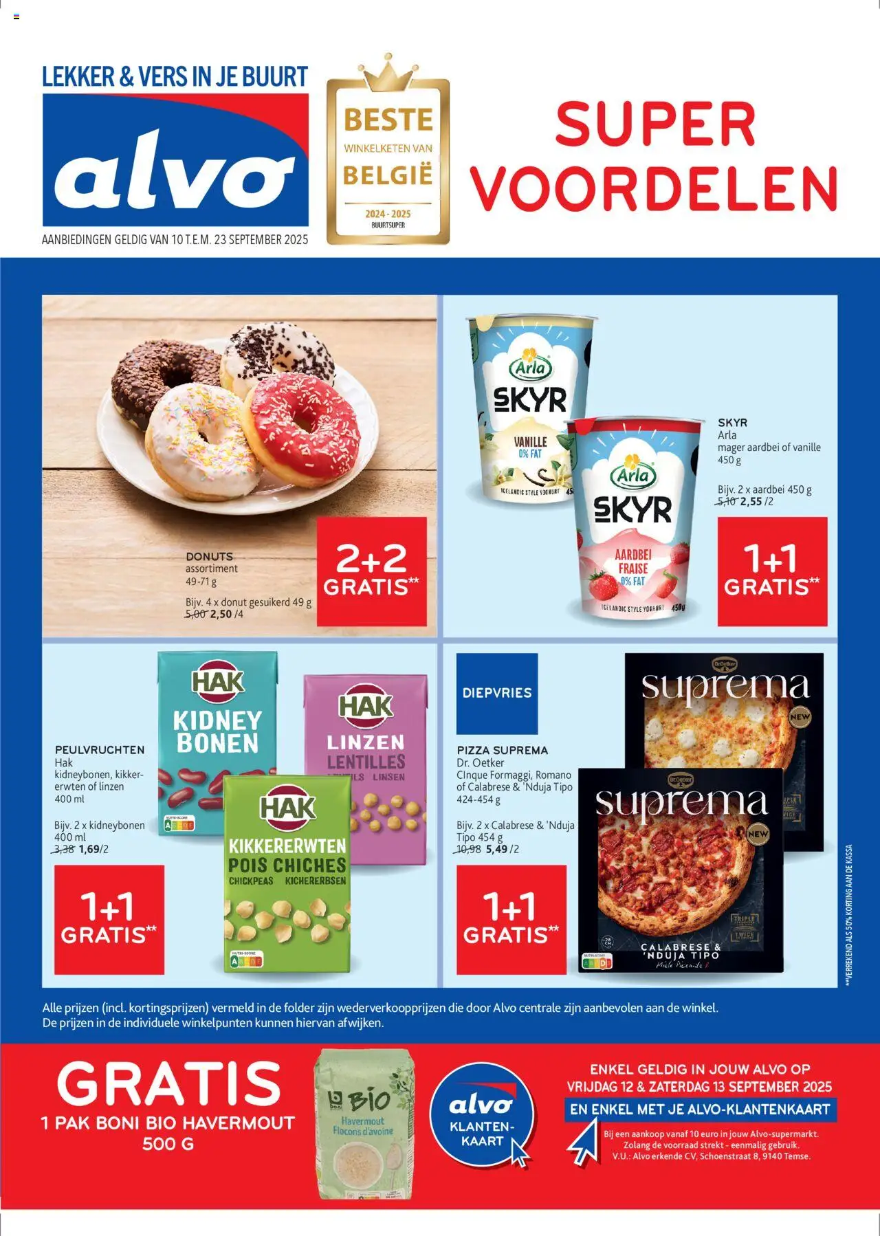 Alvo - Folder - pagina 1- geldig vanaf 10/09/2025