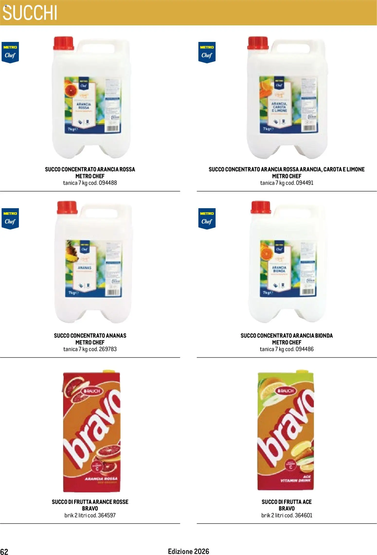 Metro Hotel catalogo - pagina 62 - valido dal 17/10/2025